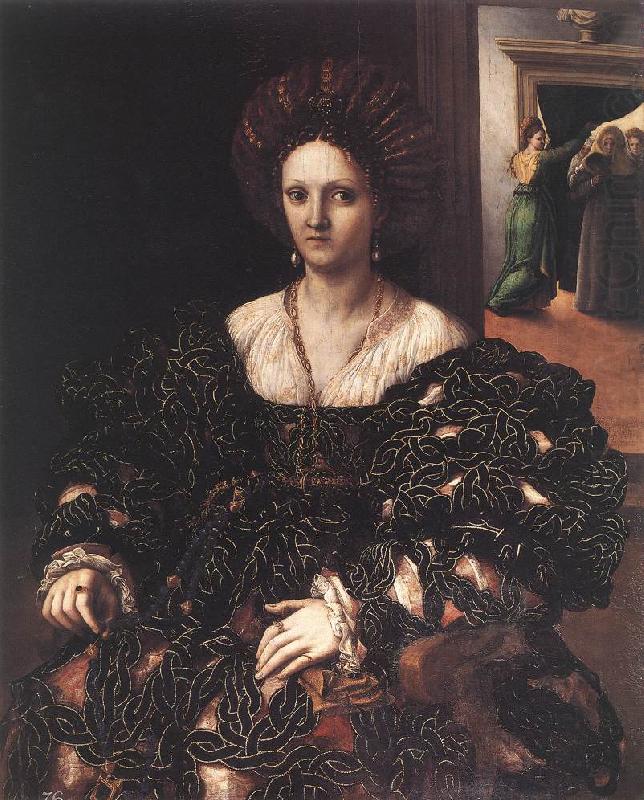 Portrait of a Woman sag, Giulio Romano